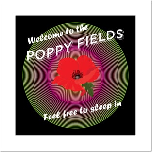 Poppy Fields Posters and Art